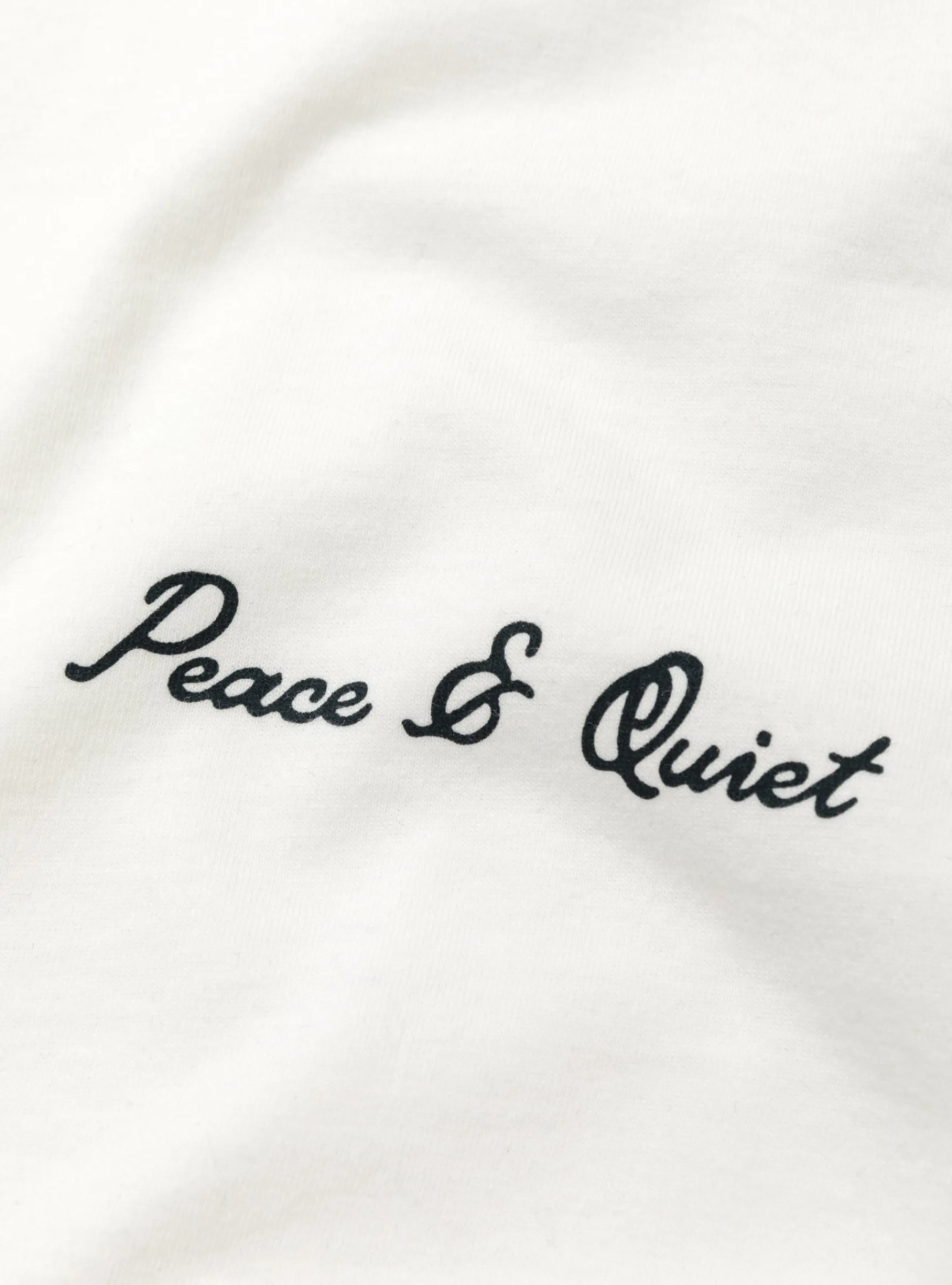Signature T-Shirt White<Museum of Peace and Quiet Online
