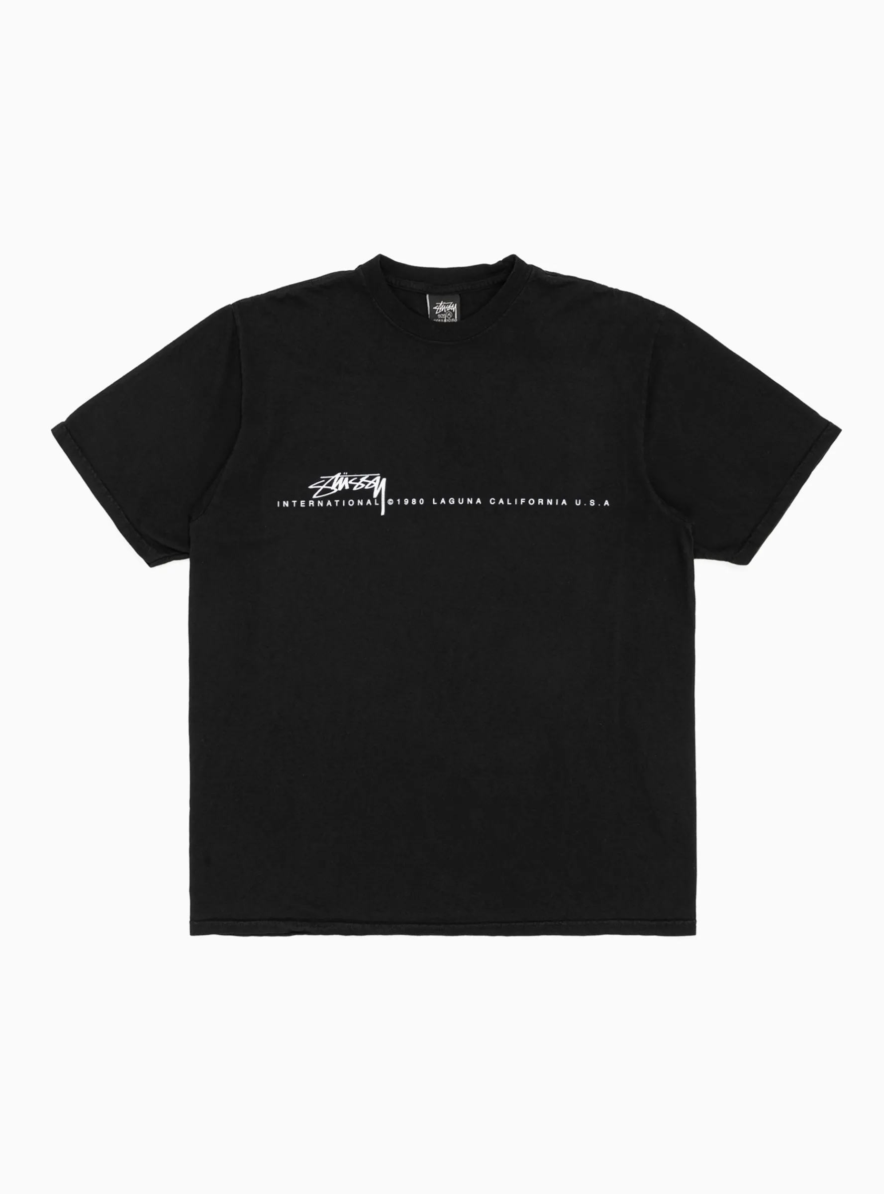 Smooth 80 Tee Black<Stüssy Discount