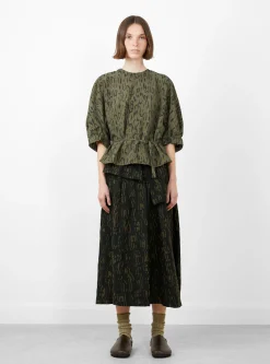 Sukuti Skirt Black Gold<Christian Wijnants Fashion