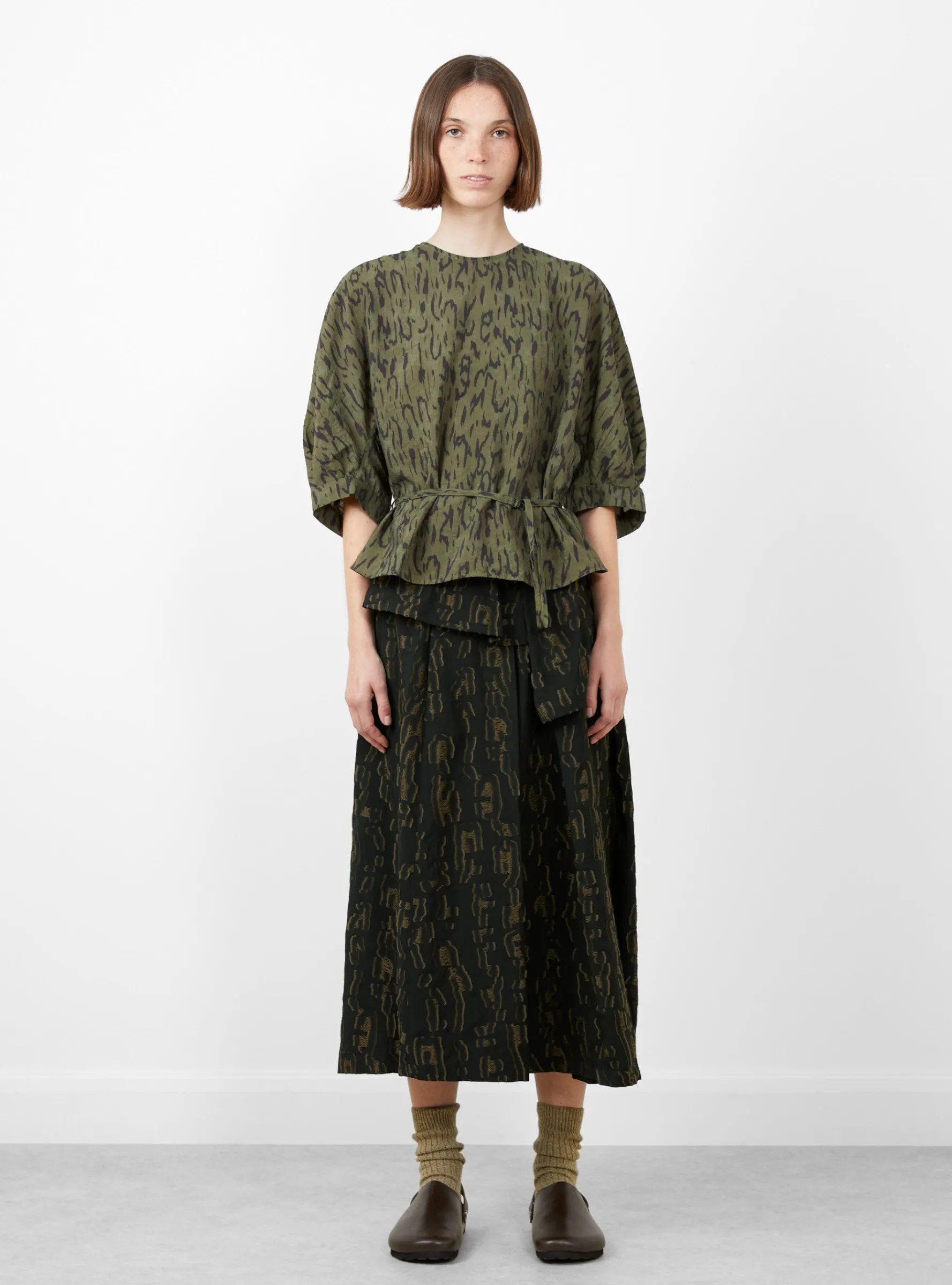 Sukuti Skirt Black Gold<Christian Wijnants Fashion