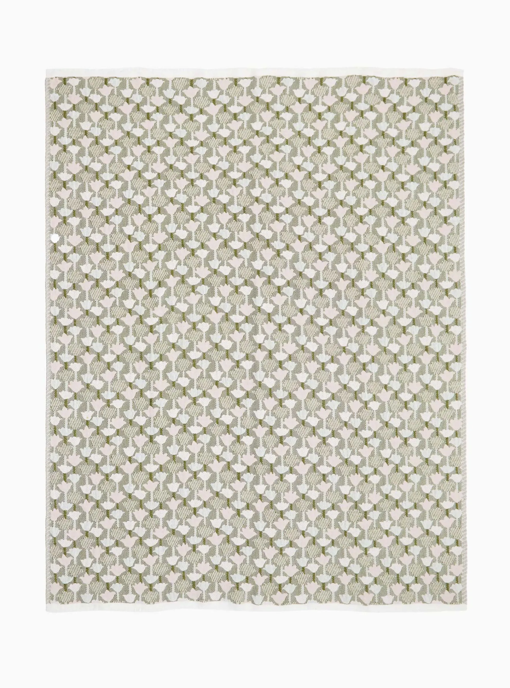 Tulppaani Blanket Rose/Olive<Lapuan Kankurit Clearance
