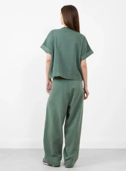U Reformer Twill Jersey Pants Forest Green<Girls of Dust Outlet