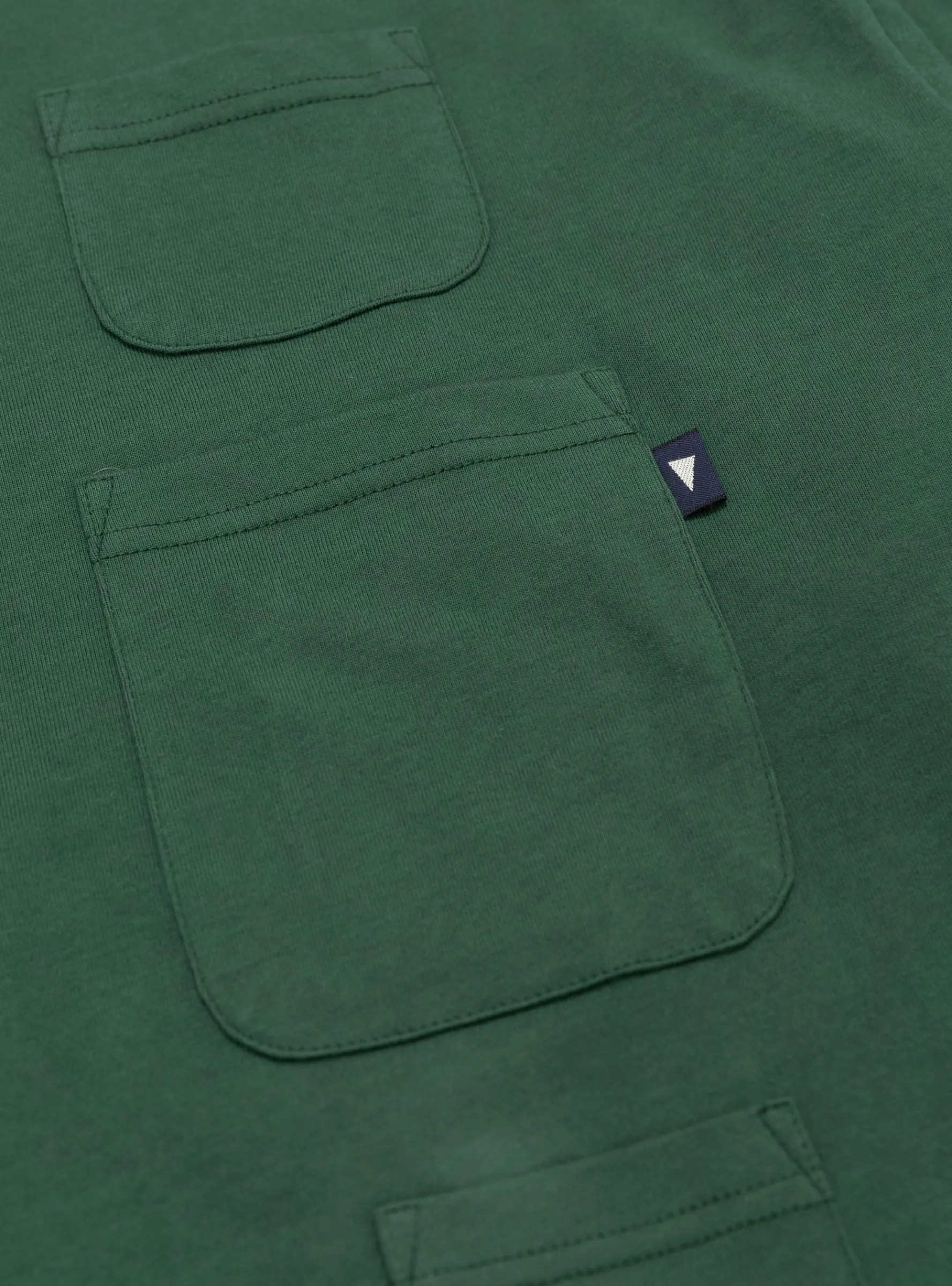 Utility Long Sleeve Tee Dark Green<Pilgrim Surf + Supply Outlet