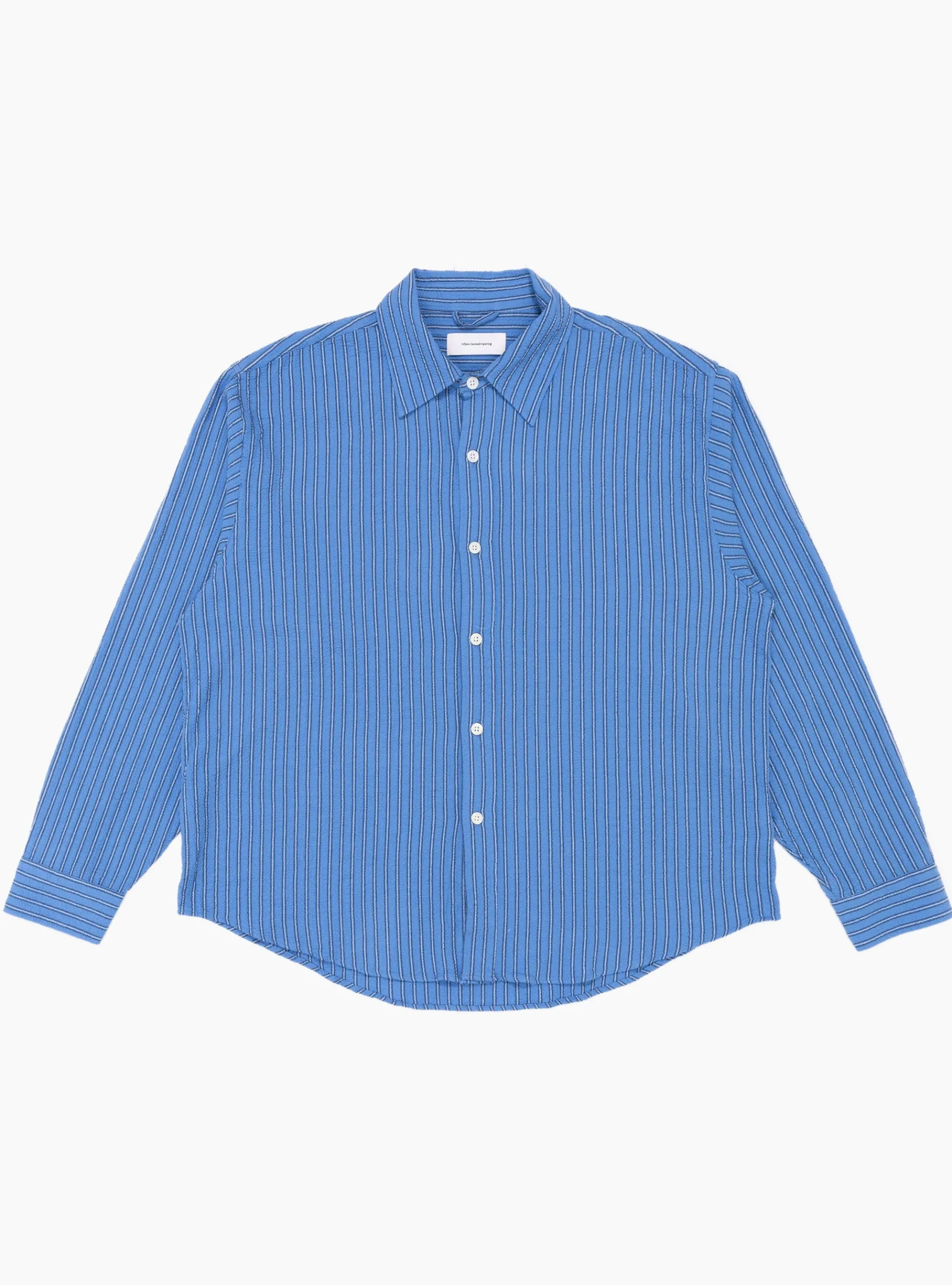 Vacation Shirt Textured Business Stripe<mfpen New