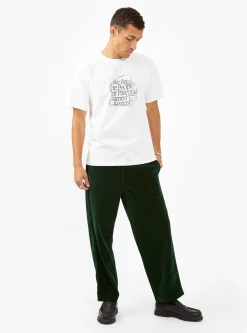 Velvet Manager Pants Bottle Green<Garbstore Fashion