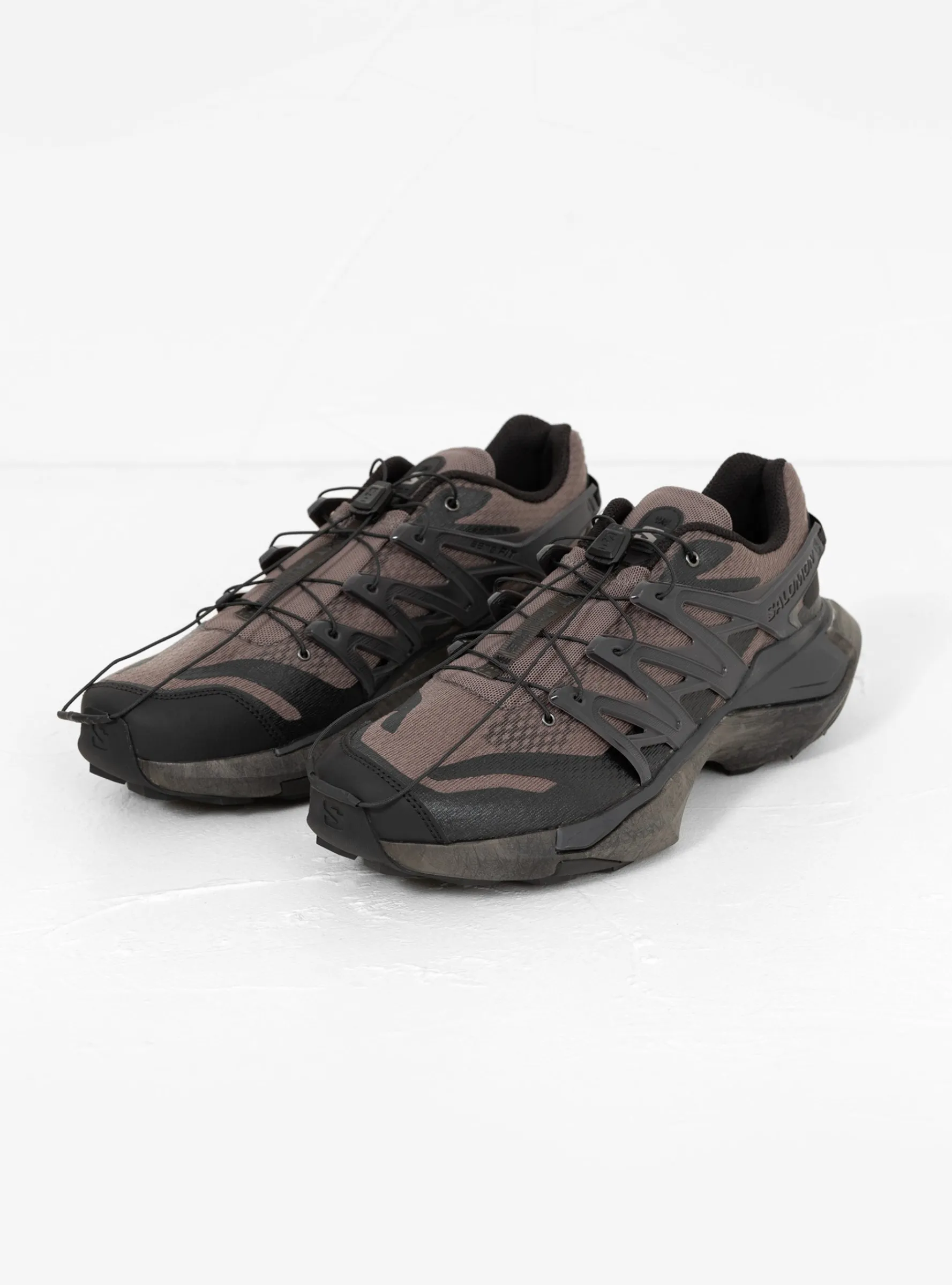XT PU.RE ADVANCED Plum Kitten, Nine Iron & Black<Salomon Best