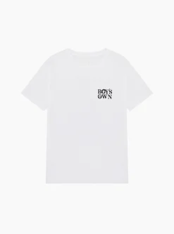 Bring the Noise Print T-Shirt White<Boy's Own New