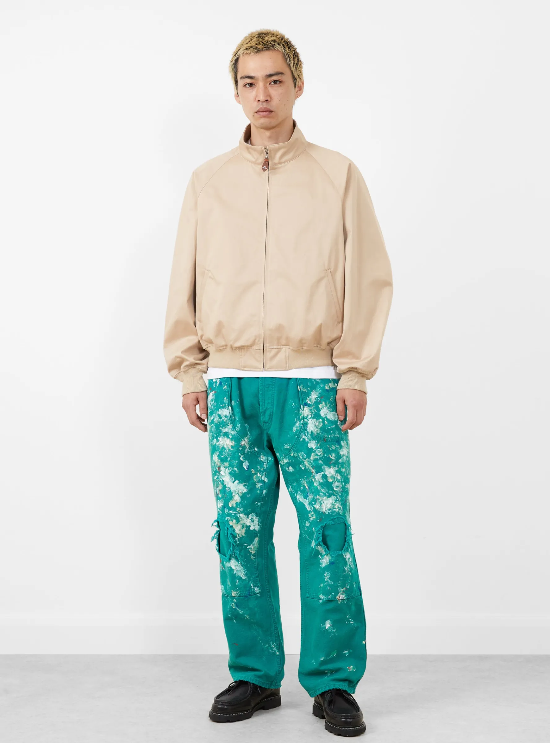 Splash Painter Pants Green<HERILL Online