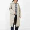 Tyrell Trench Coat Stone<YMC Outlet